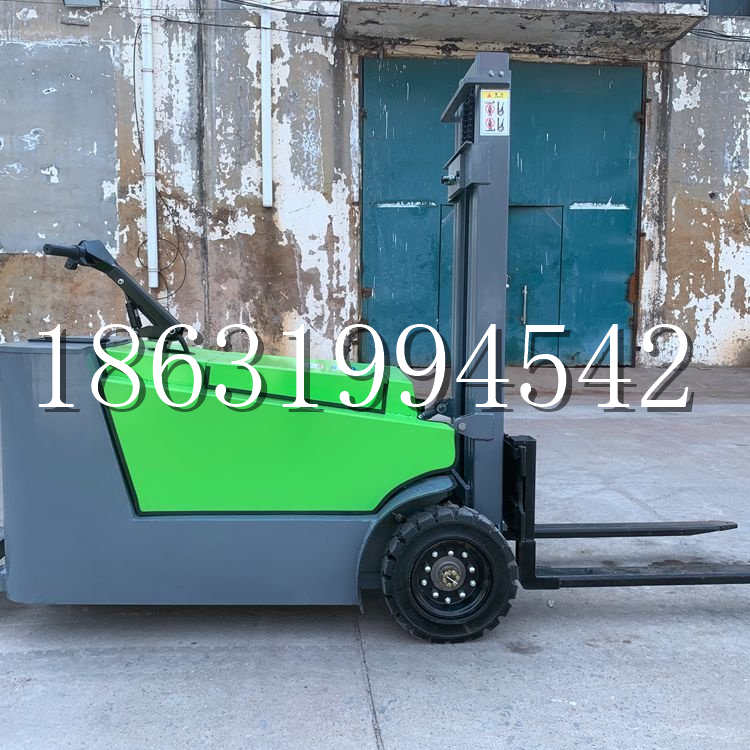 边坝县小型电动叉车1吨2吨步行站驾式电瓶堆高充电装卸车液压升降车铲车